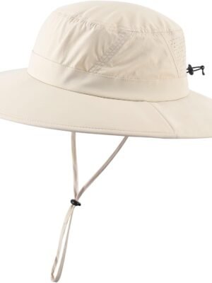 UPF 50+ Sun Hats for Men Women Foldable Wide Brim Fishing Hat Quick Dry Summer Outdoor Garden Safari Bucket Hat