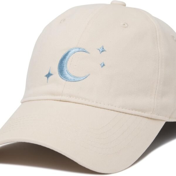 Hat, Embroidered Brushed Cotton Women’s Baseball Hat Unisex Fit, Adjustable One Size