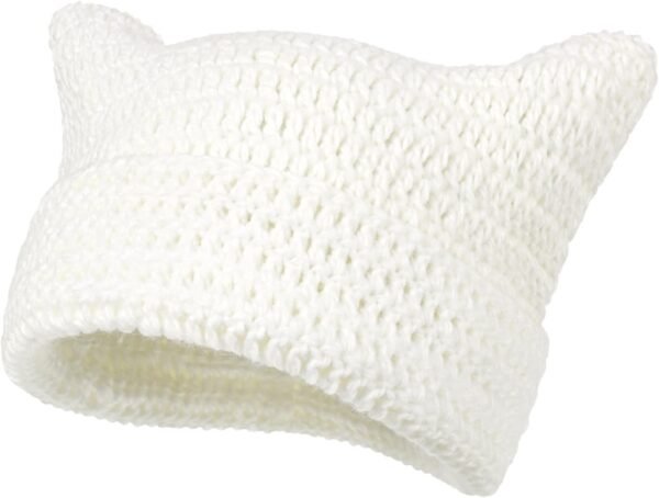 Women Beanie Warm Winter Hats, Soft Knit Lazy Beanie for Women, Women Cat Beanie,Women Fox hat, Slouchy Beanies for Women