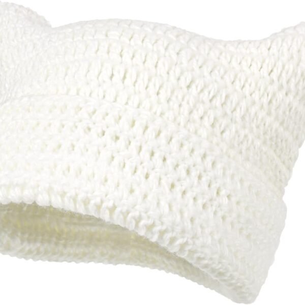 Women Beanie Warm Winter Hats, Soft Knit Lazy Beanie for Women, Women Cat Beanie，Women Fox hat, Slouchy Beanies for Women