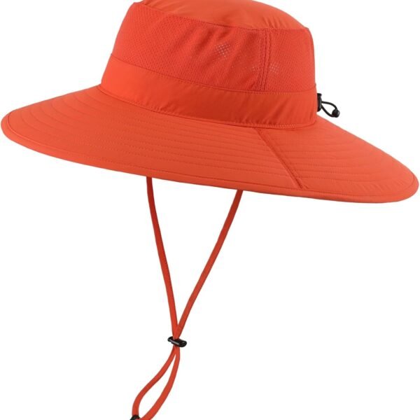UPF50+ men Sun Hat Wide Brim Fishing Hat Foldable Large Brim UV Protection Sun Hat for Men Women Beach Gardening
