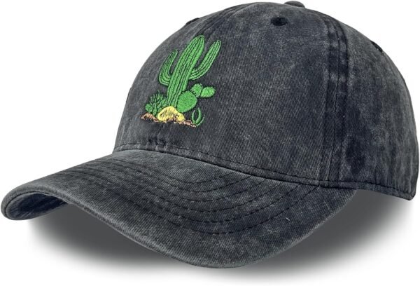 Cherry Embroidered Hat Cherries Cool Baseball Caps Cotton Dad Adjustable Cactus Hat for Men Women