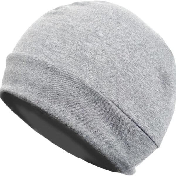 Unisex Cotton Beanie Hat Thin Running Skull Cap Winter Summer Sports Hat Chemo Cap Helmet Liner Beanies Hat
