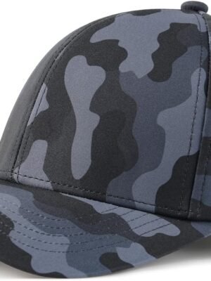 Men Quick Dry Baseball Cap Laser Cut Mesh Ball Curved Brim  Hat