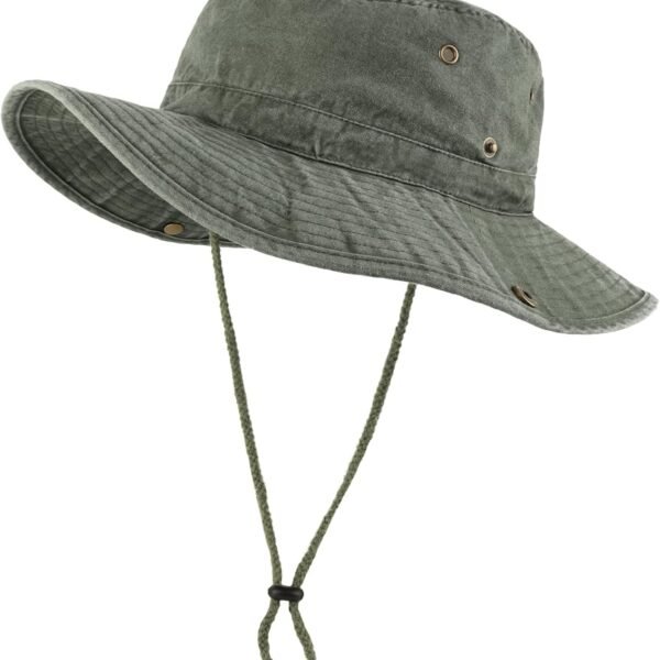 Sun Hats Washed,Oversized Wide Floppy Brim Hiking Hat for Big Heads,Large Cooling Hats with Chin Strap