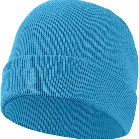 Men Women Winter Skull Beanie Hat Classic Knit Cuffed Cap Plain Solid Color 12 Inches