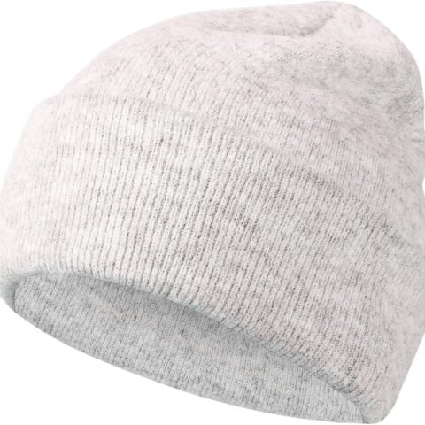 Beanie Hat for Women Men, Warm Cuffed Knit Hat for Skiing Running Outdoor Sports
