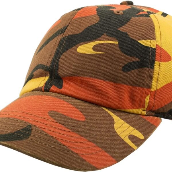 Baseball Cap Dad Hat 100% Cotton Polo Style Plain Blank Adjustable Size.
