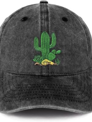 Cherry Embroidered Hat Cherries Cool Baseball Caps Cotton Dad Adjustable Cactus Hat for Men Women