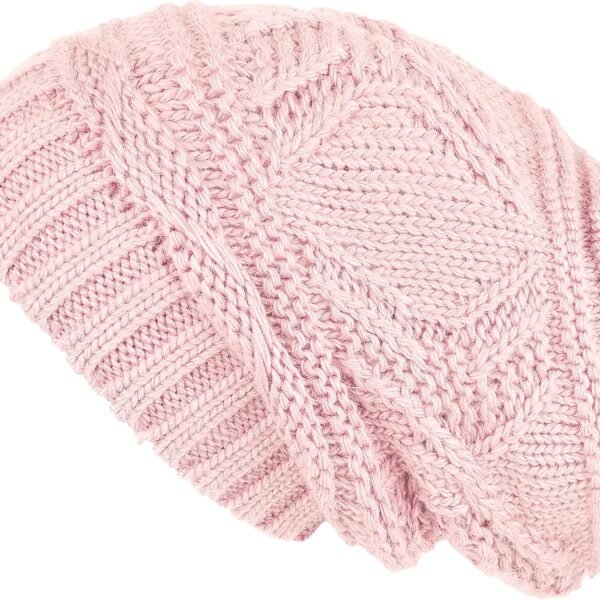 Knit Slouchy Oversized Soft Warm Winter Beanie Hat